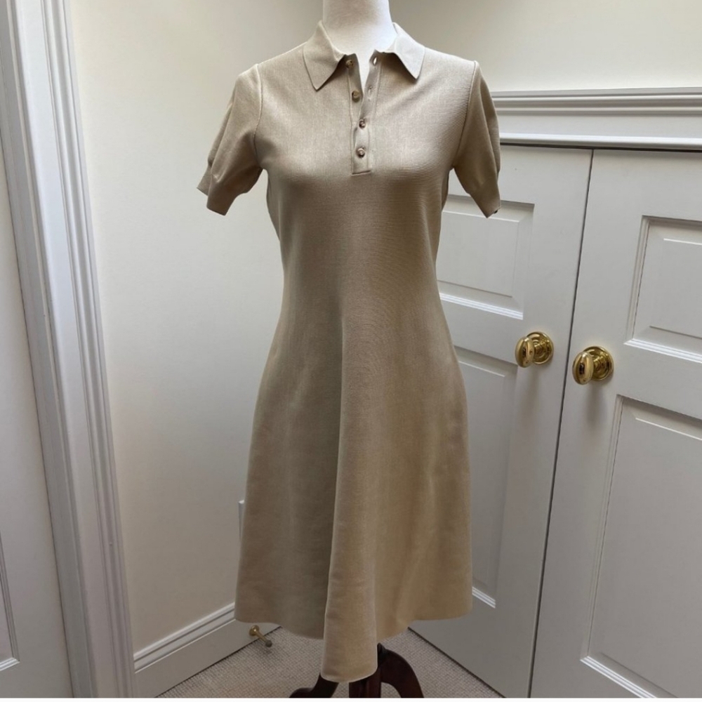 Ralph Lauren purple label made in Italy silk dress